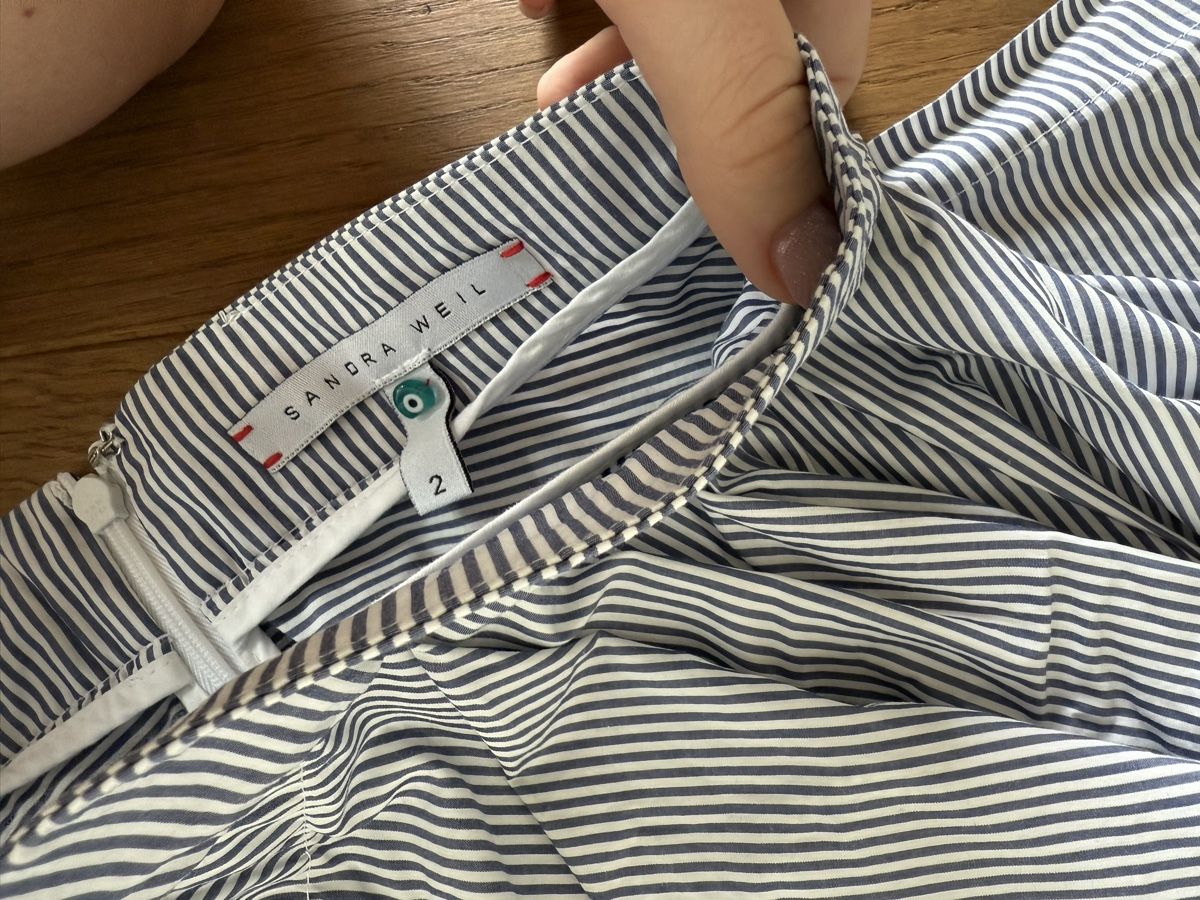 Gonne: Chic Sandra Weil Striped Skirt - Size 2 - Summer Ready! – Usato da Zürich venduto da floridiablanca 2
