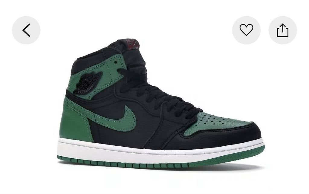 Jordan Herrenschuhe: Jordan 1 mid vert pin – Gebraucht aus Neuchâtel von didi10k