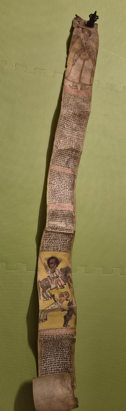 Dipinti: Gebetsrolle? Antik – Usato da Hauptwil venduto da Schwertfisch24 3