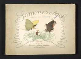 Kinderbuch: Kreidolf Sommervögel mit Lithos, c. 1910