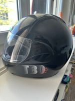 CaberesTBO Black Motorcycle Helmet - Size Medium 57-58cm