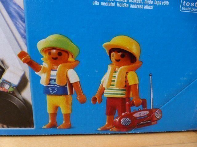 PLAYMOBIL 4149 PLAGE Mer Vacance Tente Famille Sable /bid72 EUR 10,00