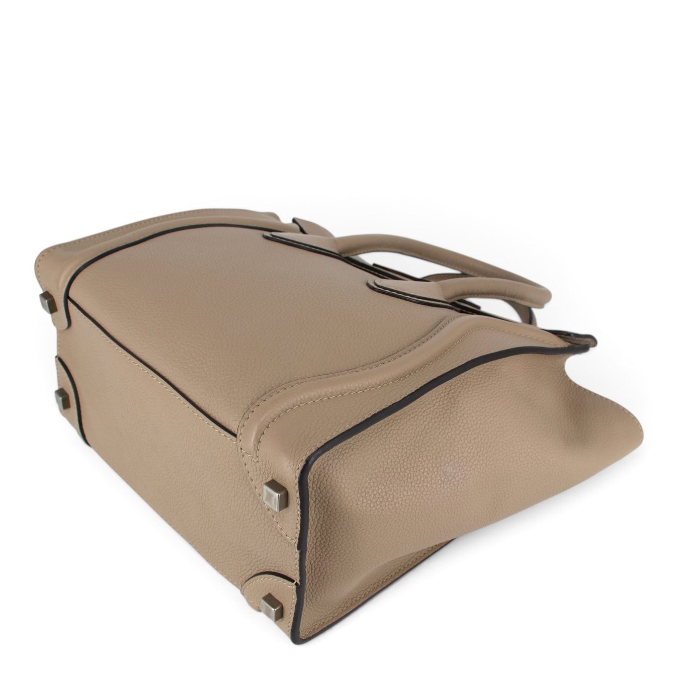 Celine Borse da donna: Céline Micro Luggage beige – Usato da Binningen venduto da Designerlabels 9