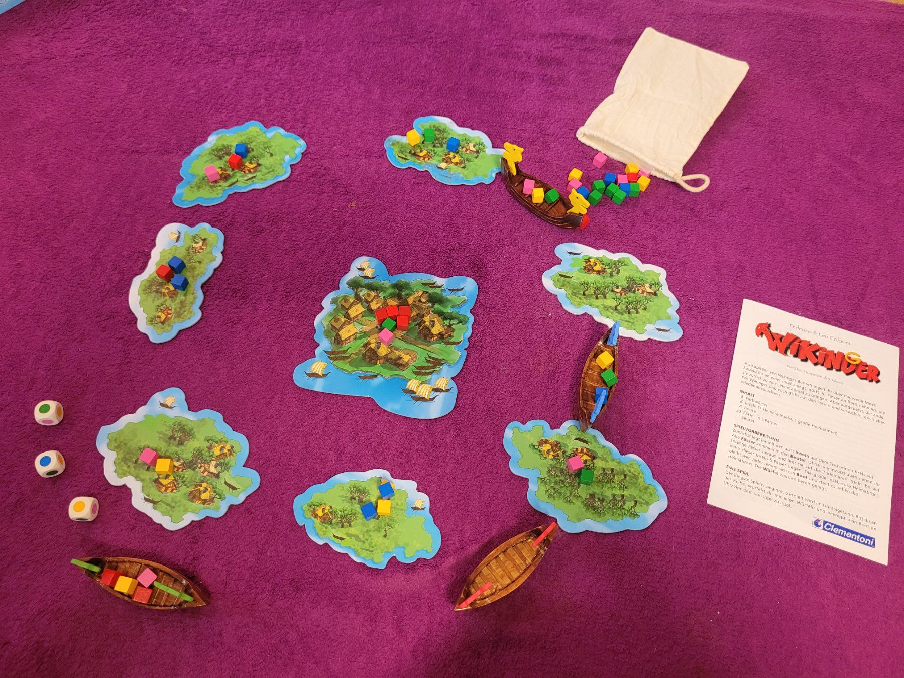Jeux: Spiel - Wikinder von Clementoni – D'occasion à Müllheim Dorf par Seeeule01 5