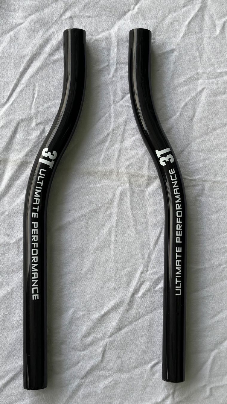 3T Pezzi di ricambio: 3T Team Carbon Extensions S-bend 33 cm – Usato da Winterthur venduto da Appollosky