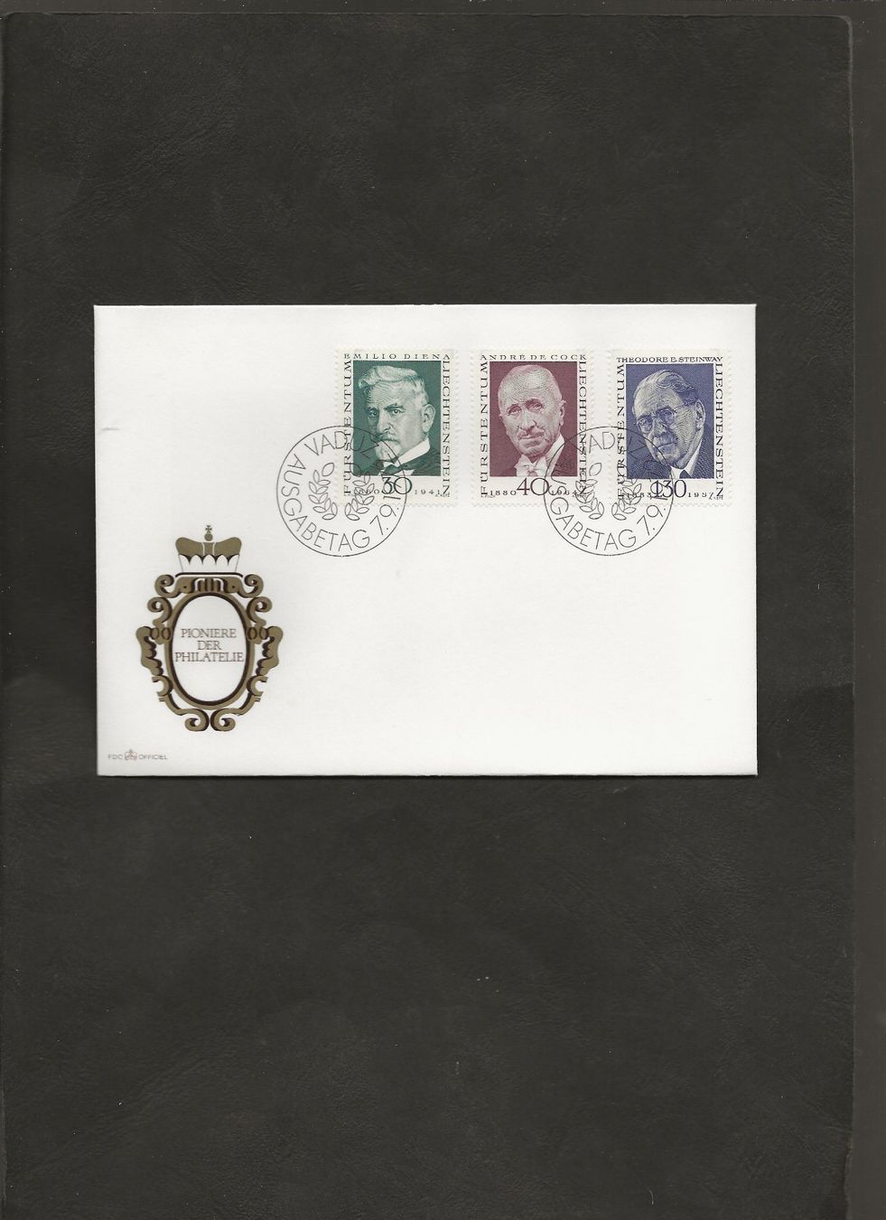Tutti i francobolli: 11 FDC Liechtenstein 1972 1987 1988 – Usato da Au ZH venduto da xelagreb01 4