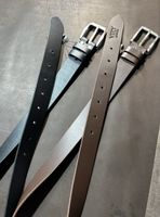Handgefertigte Ledergürtel (Preis für 2 Stück)