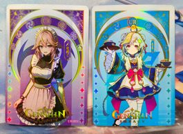 Genshin Impact - 2 cards - UR - Foil - Waifu/husbando