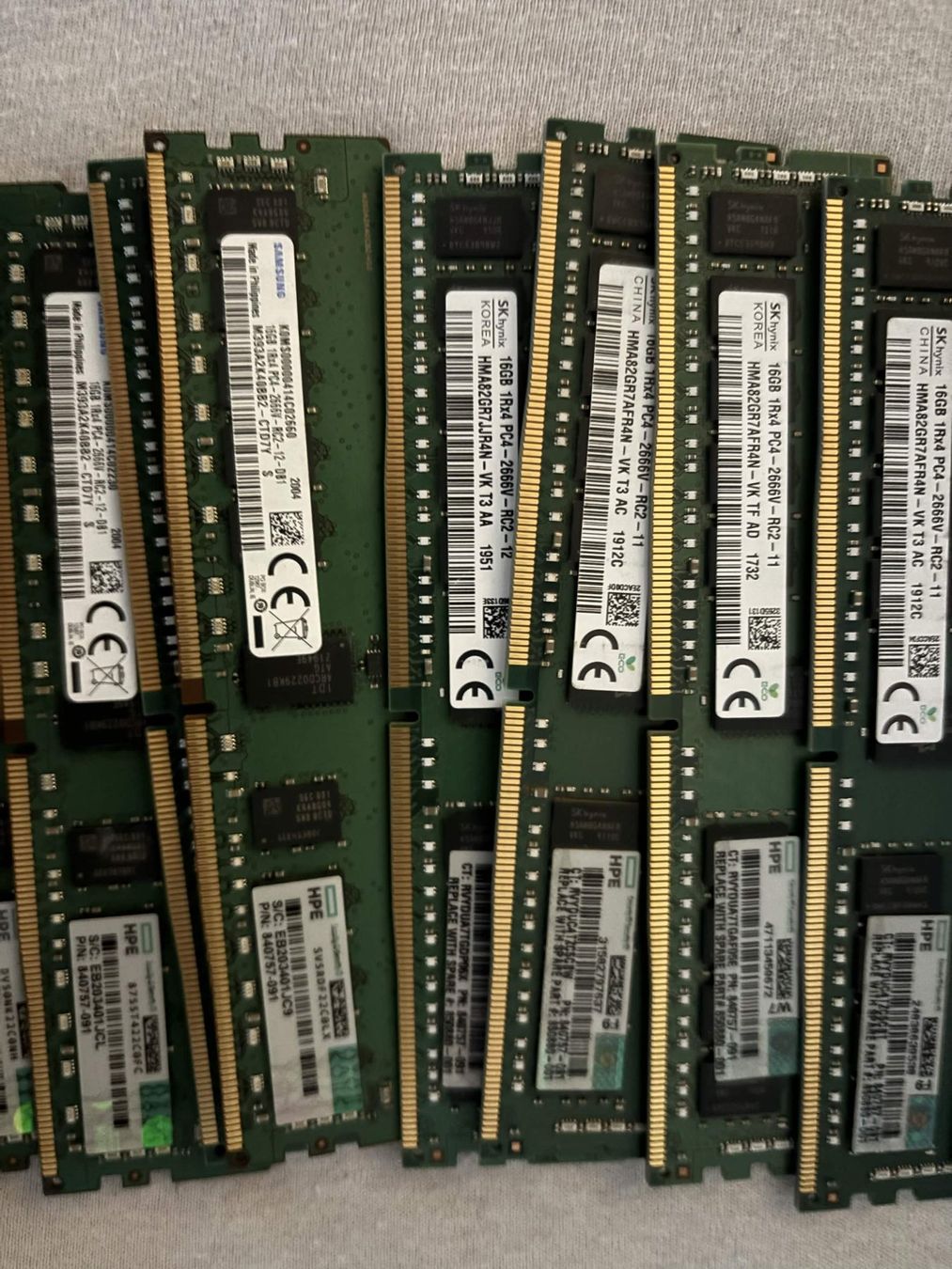 Server: 16GB 1Rx4 PC4-2666V/2400T ECC Registered RDIMM – Usato da Gossau SG venduto da fis_wx7w 1