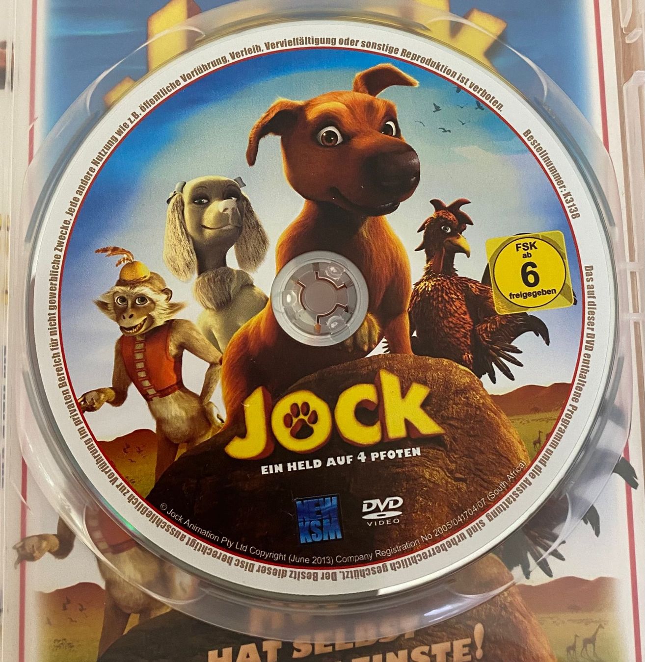 Tous les DVDs: DVD - Jock ein Held auf vier Pfoten – D'occasion à Winterthur par Secondhand-Family 4