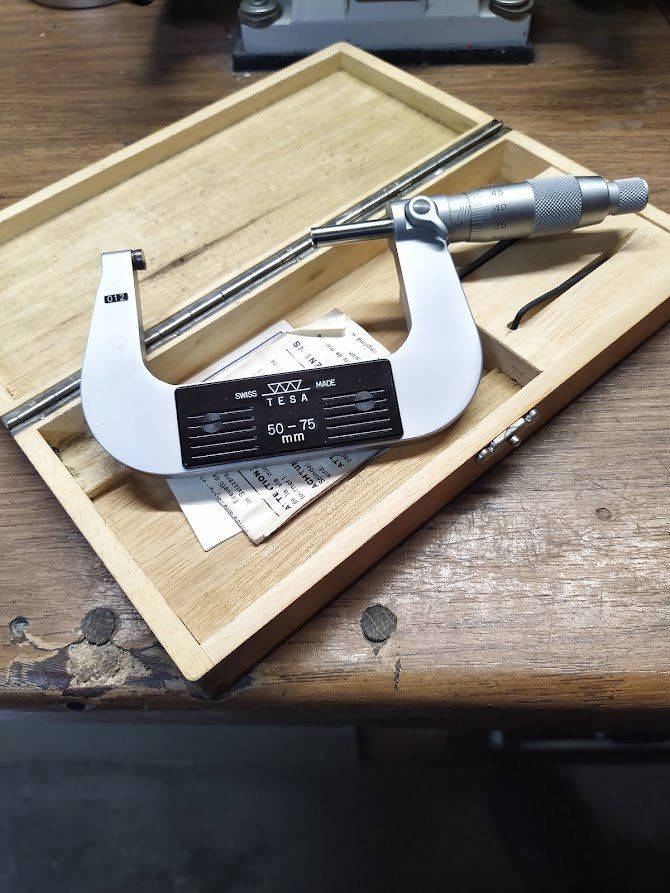 Tesa Misurare: Aussen Micrometer Tesa 50-75mm – Usato da Walkringen venduto da petro06 1