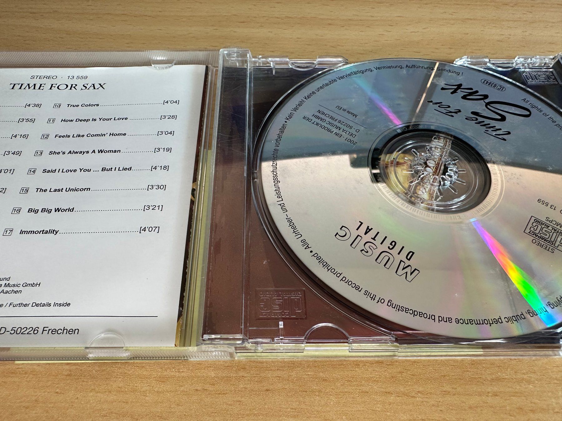 CDs: Time for Sax – Gebraucht aus Rikon im Tösstal von Alpenmutz 2