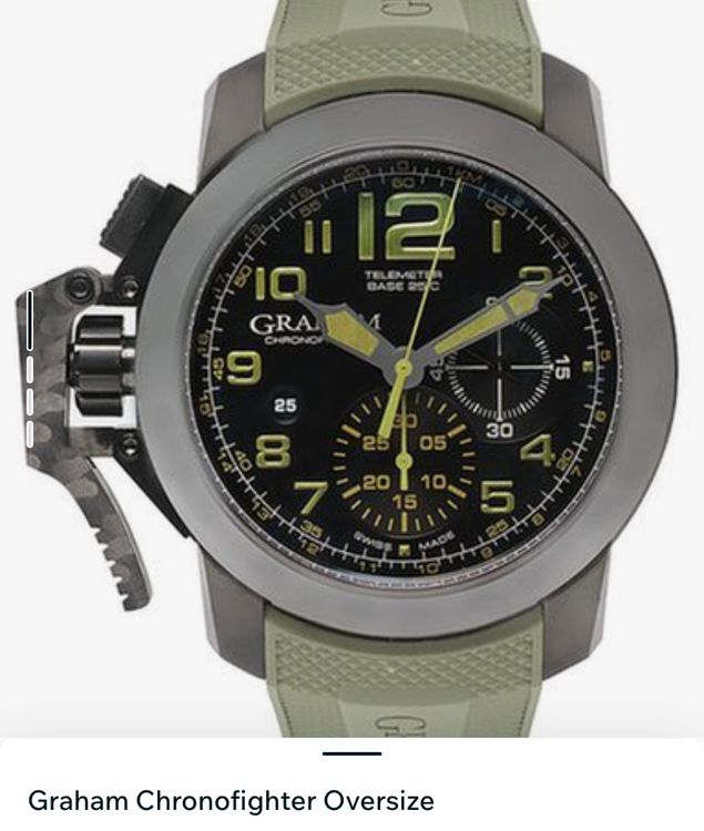 Graham Uhren: Graham Chrinofighter Oversize - 47mm – Neu (gemäss Beschreibung) aus Meyrin von Grenouille17