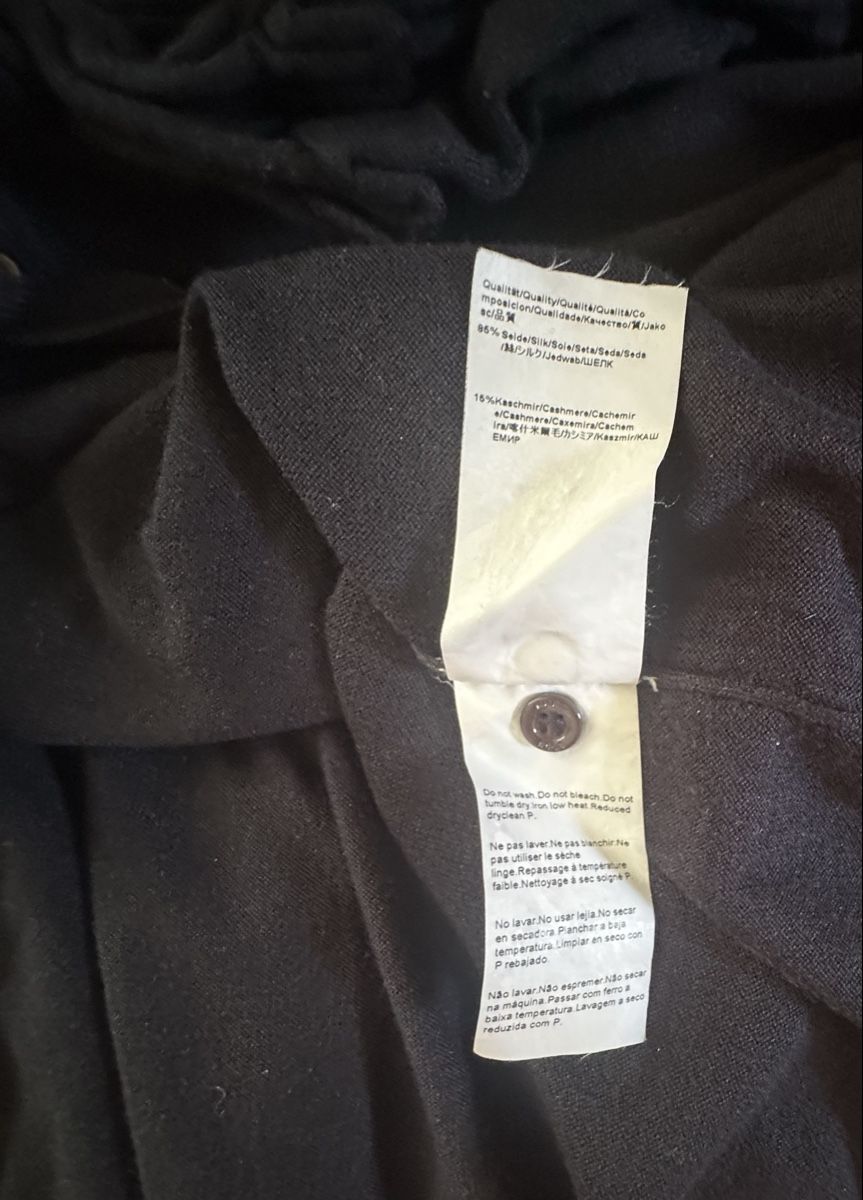 Hugo Boss Pulls & Sweat-shirts: Pullover von Hugo Boss, dunkelblau, Seide/Kaschmir, Gr. M – D'occasion à Oberwil BL par orsay 5