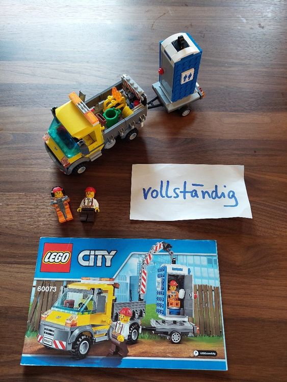 lego-city-60073-lkw-mit-baustellen-wc-toi-toi-gebraucht-in-m-hlin