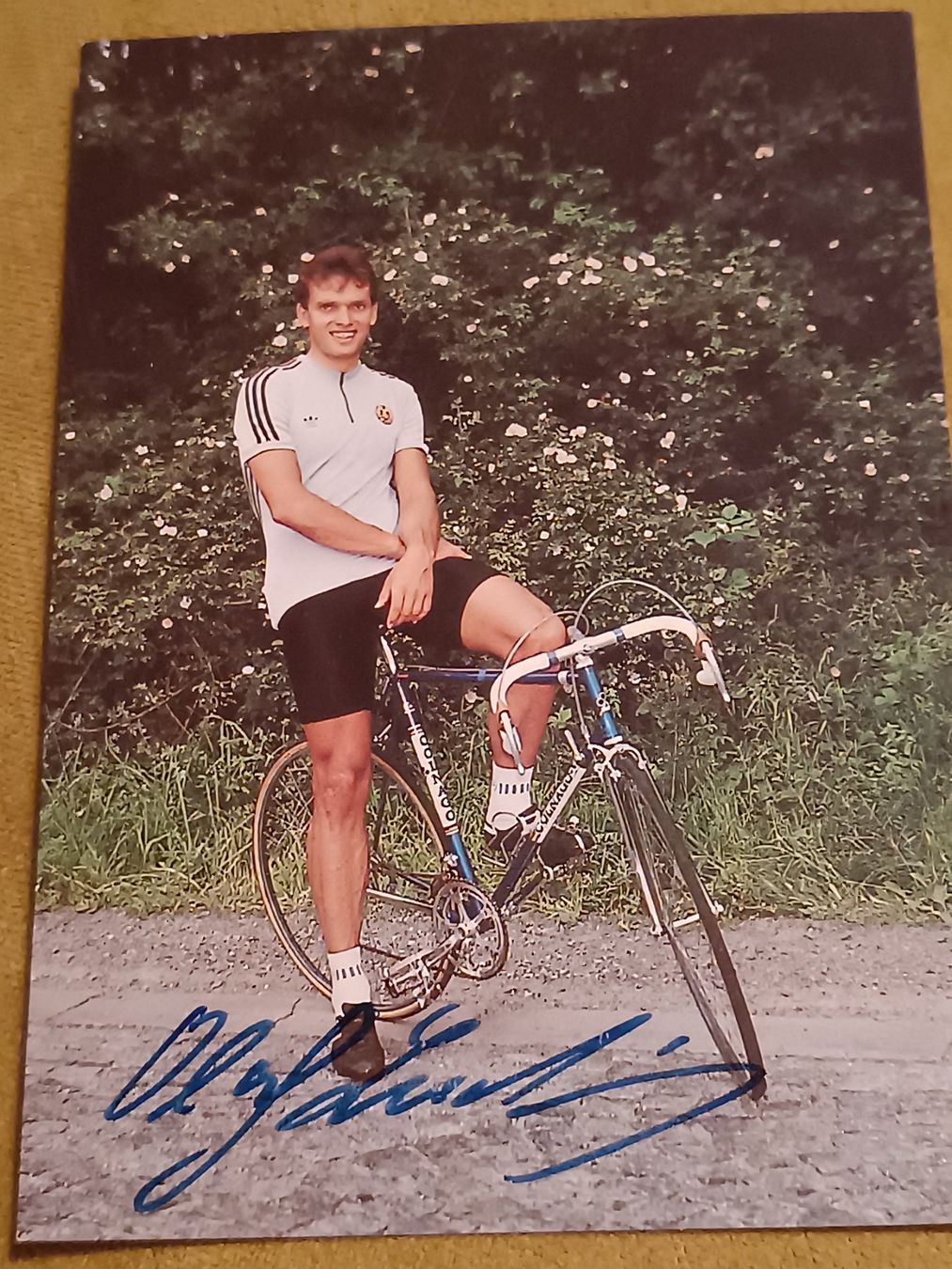 Autografi: Olaf Ludwig - handsigniert – Usato da Menziken venduto da Autogramme