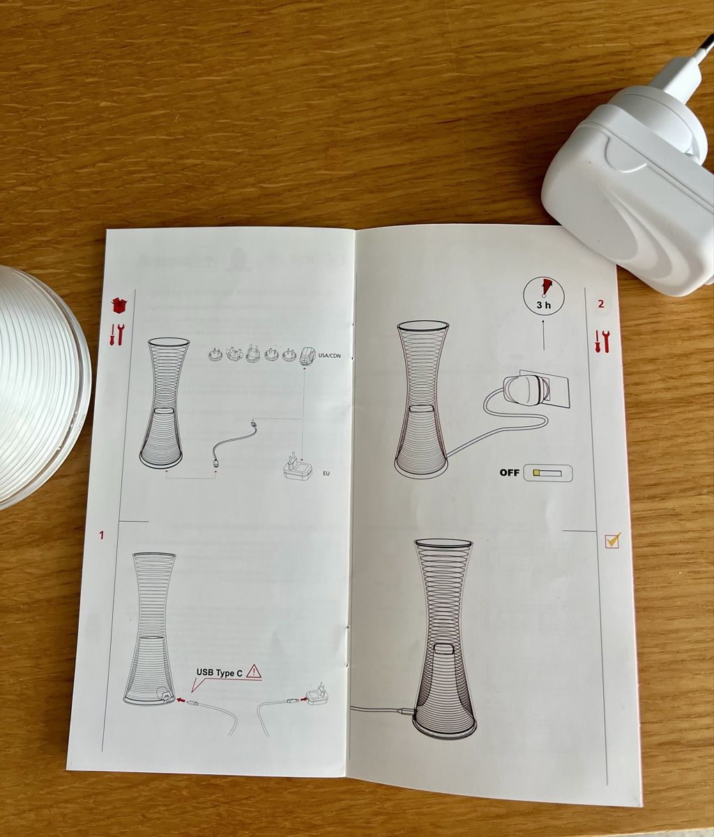 Artemide Lampade: Artemide lampe de table portable Come together – Usato da Lausanne venduto da HomeDepose 2