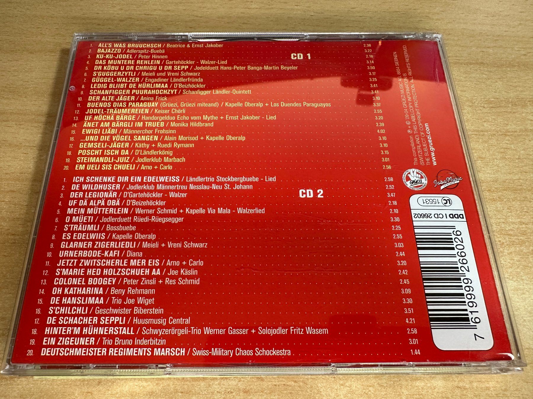 CD: I5 Wunschkonzert - Volksmusik - 2 CD – Usato da Rikon im Tösstal venduto da Alpenmutz 1