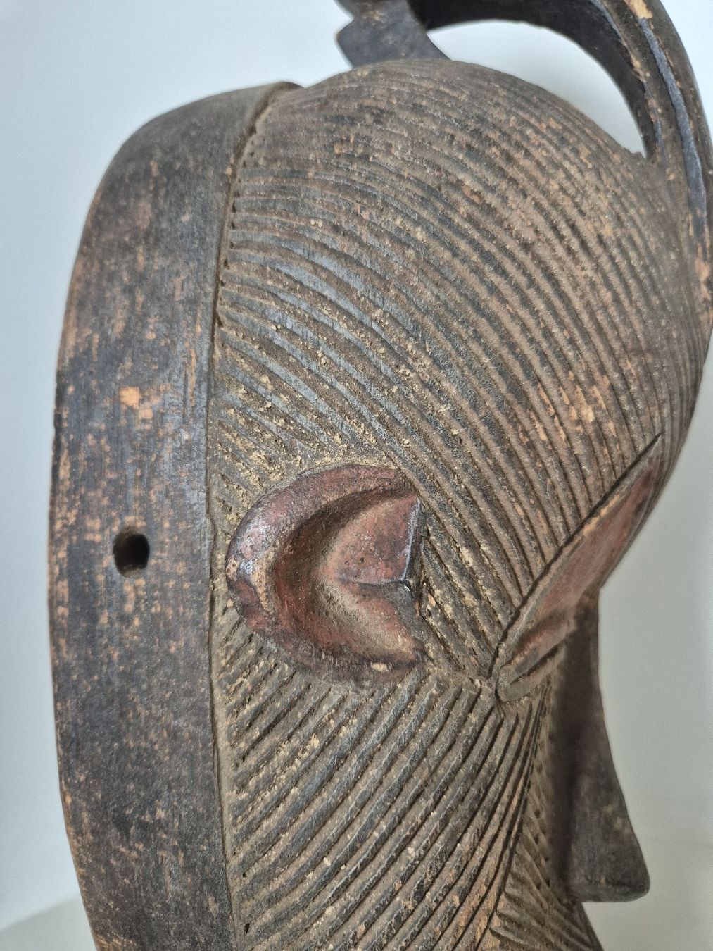Internationale Kunst: Masque songye Congo art tribal primitif Afrique Africain – Gebraucht aus Tramelan von La_mine_d_art 4