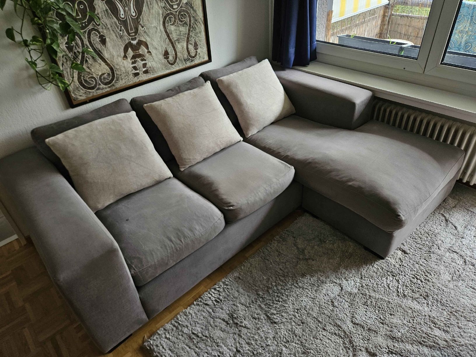 Divani: Ecksofa in grau – Usato da Zürich venduto da Dogic