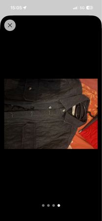 Veste homme Crest gris foncé taille M bon état général