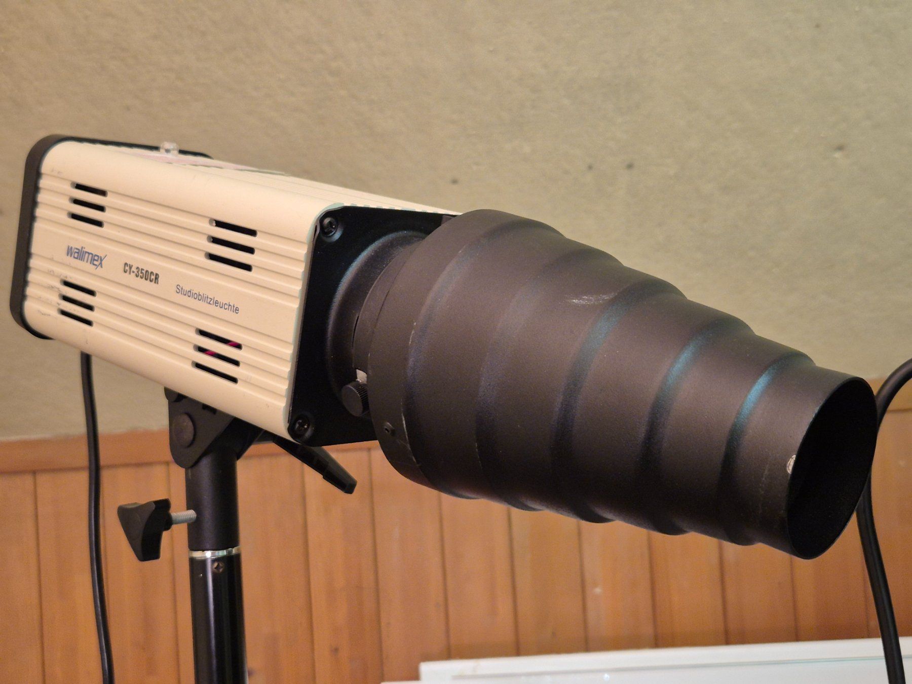 Walimex Blitze: Walimex CY-350CR Studioblitz mit Stativ und Softbox – Gebraucht aus Weiach von Bruce30 7
