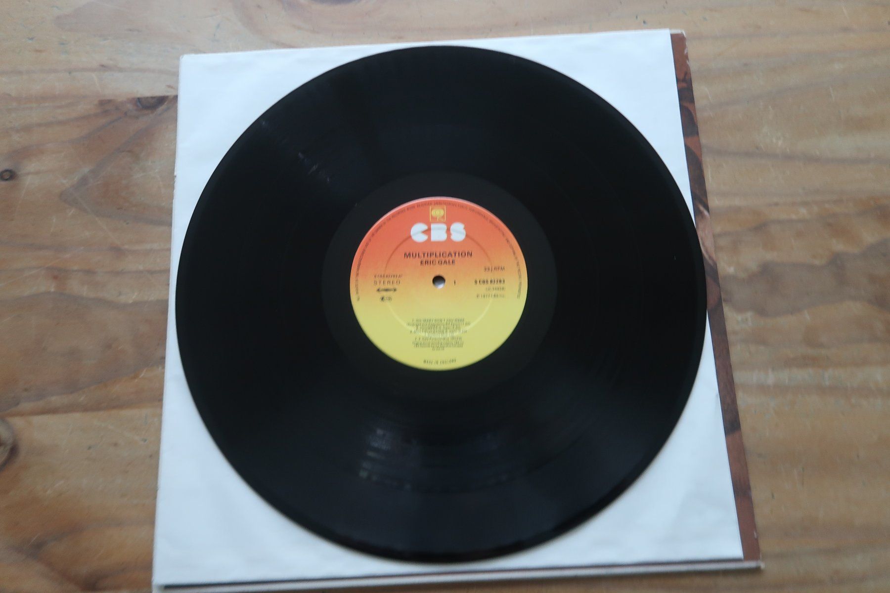Dischi in vinile: ERIC GALE - MULTIPLICATION - ENGLISHCE PRESSUNG - VINYL LP – Usato da Basel venduto da Patiscat 3