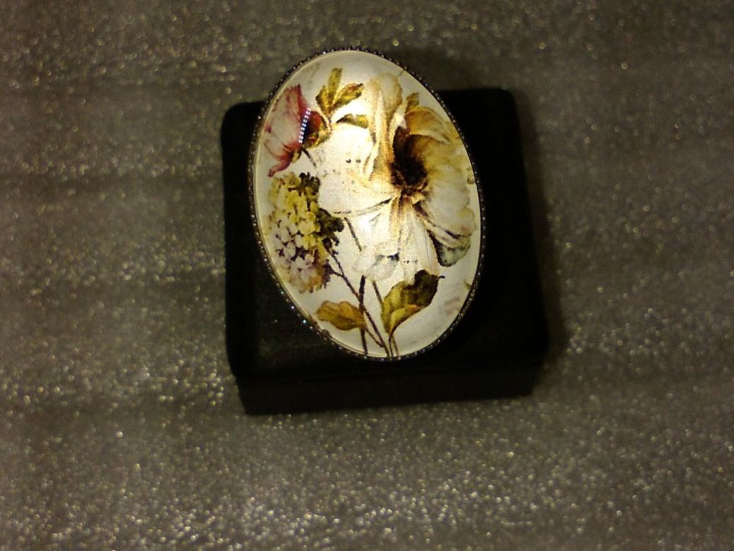 Bagues: ring edelsthal,,mit blumen,,glanzig – Neuf (Voir description) à Basel par bijoutrie_4