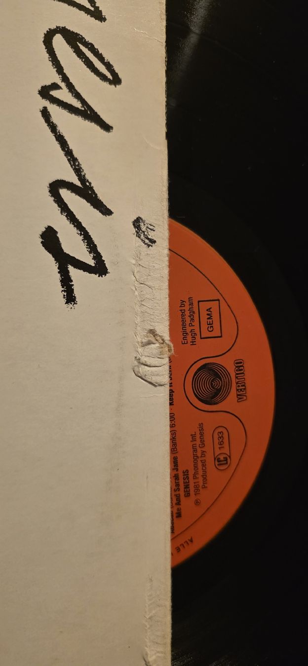 Vinyles:  Genesis Abacab 1981 Good – D'occasion à Yvonand par RF-VINYL 2