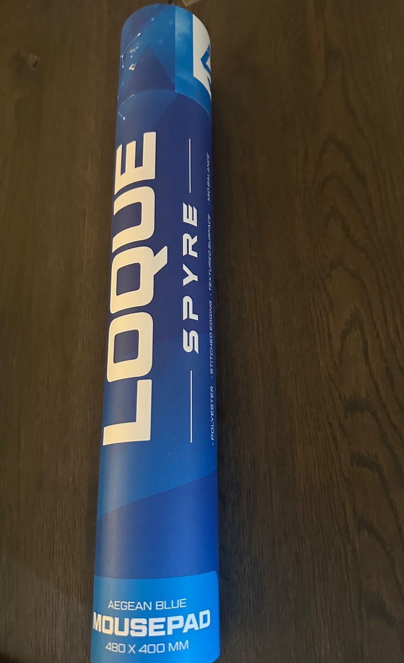 Tappetini per mouse: LOQUE SPYRE Mousepad Aegean Blue – Nuovo e nell'imballaggio originale da Zürich venduto da Faetze0