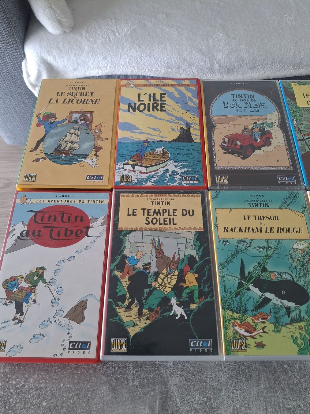 Tutti i VHS: Lot VHS Tintin – Usato da Morges venduto da ProfesseurJones 1