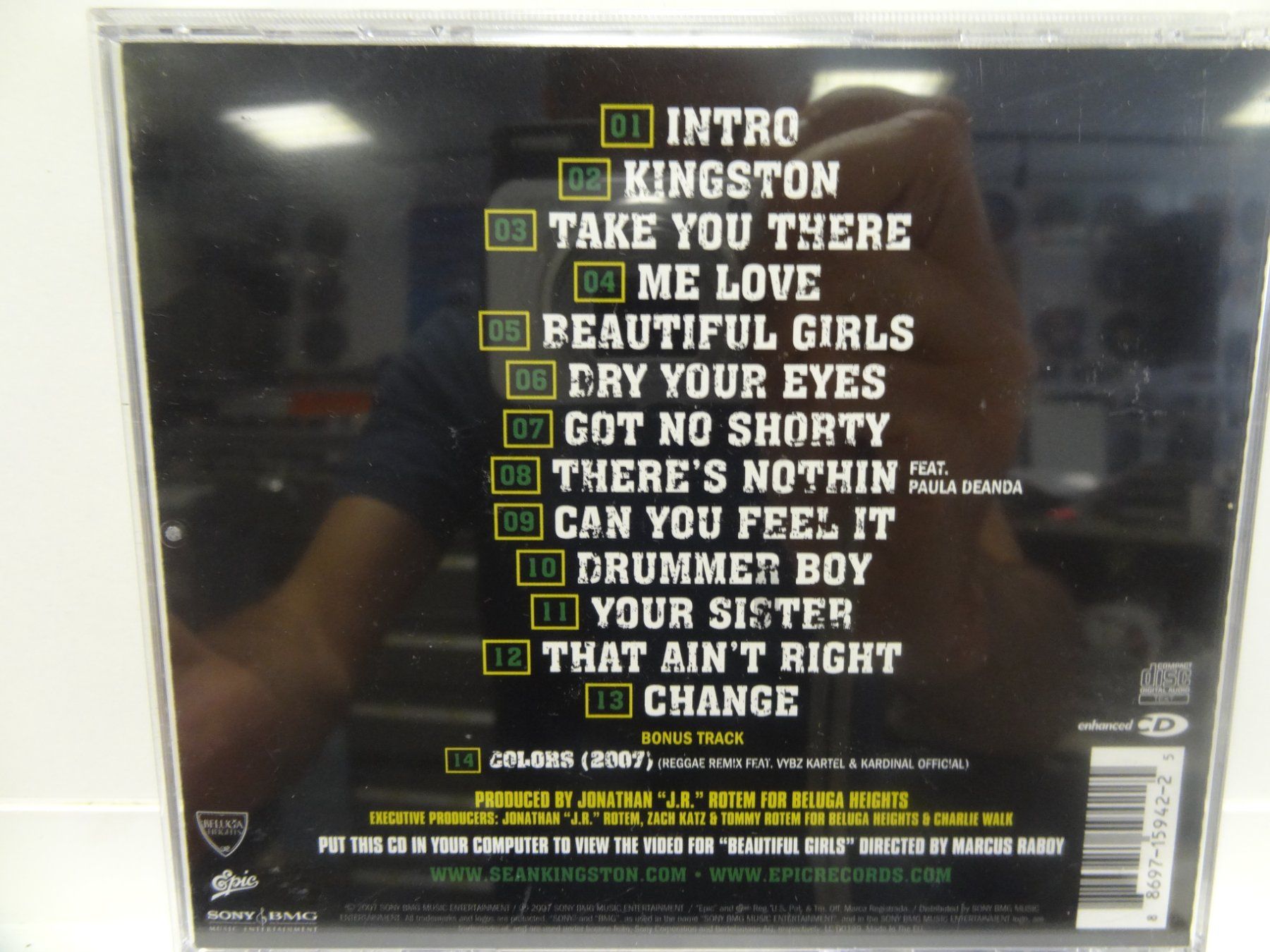 CD: kingstonsean - sean kingston – Usato da luzern venduto da musicandart 1