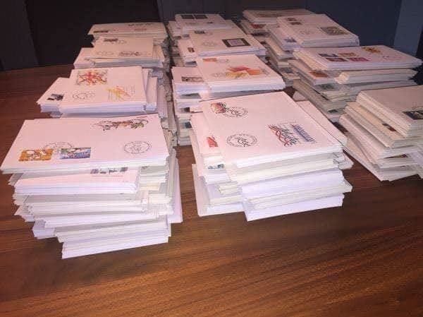 Tutti i francobolli: 2380 Kuverts CH-Briefmarken – Nuovo (secondo la descrizione) da Ipsach venduto da Be44 4