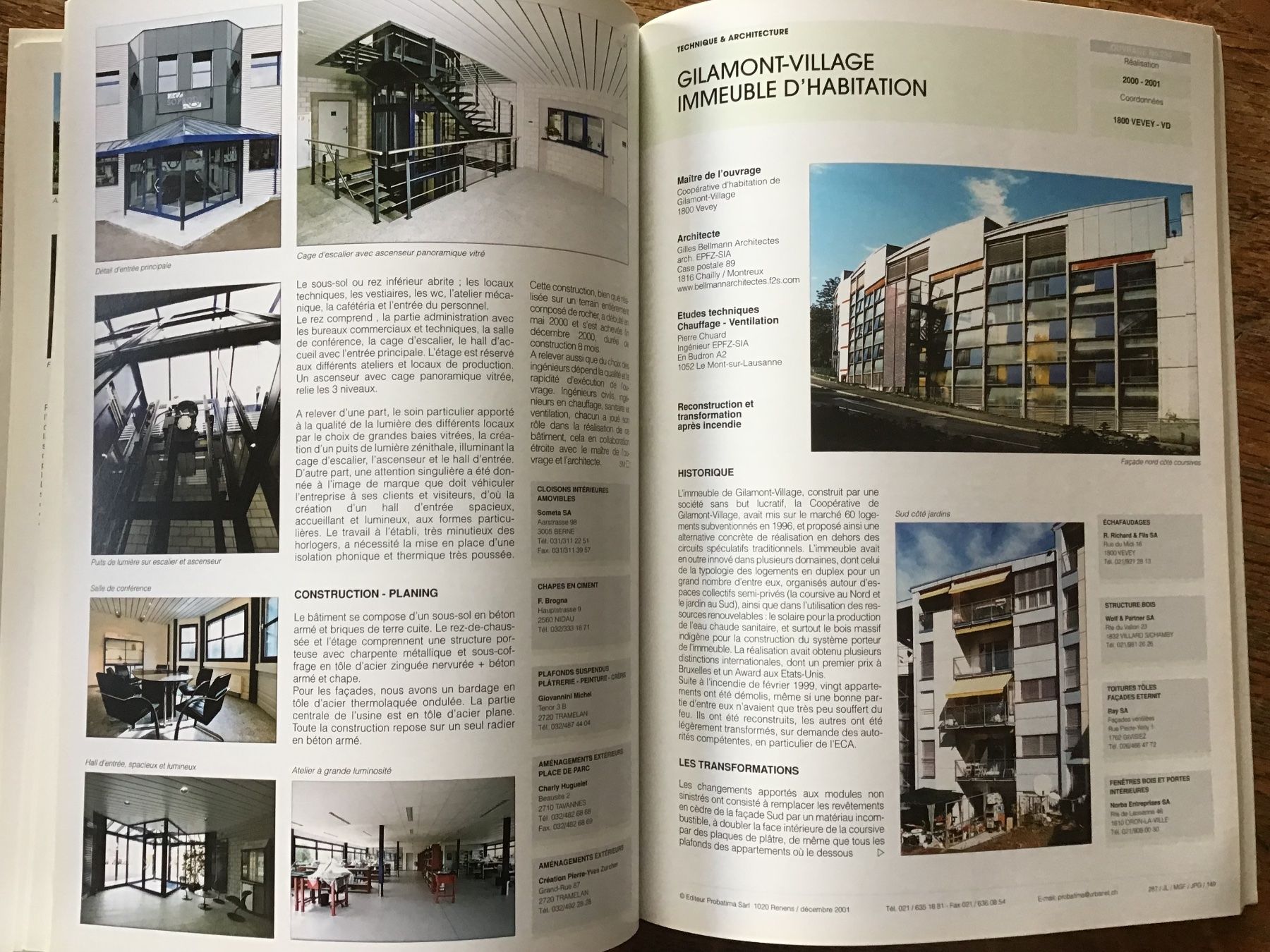 Libri: Fiches Technique et Architecture Suisse Romande Vol 2 – Usato da Fully venduto da Ruby97 8