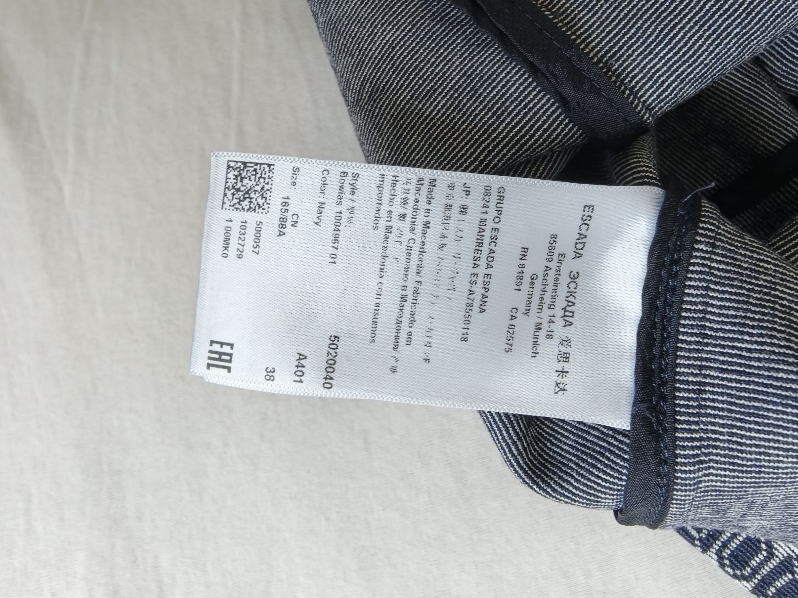 Escada Giacche: Edle Escada Jacke Gr. 38 - Sommerliches Design – Nuovo (secondo la descrizione) da Dübendorf venduto da LGDE 5