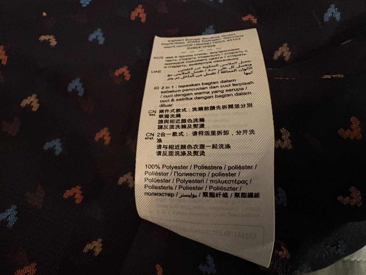 Esprit Camicette: Esprit Bluse mit Herzchenmuster, Grösse 42, Sommerlich! – Usato da Rikon im Tösstal venduto da miarosen 9