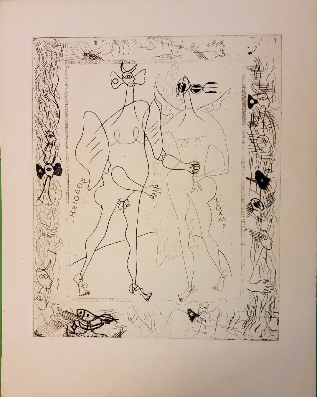 Gemälde: GEORGES BRAQUE 1882 - 1963 GRAVURE ORIGINALE – Gebraucht aus Genève von Enigme8
