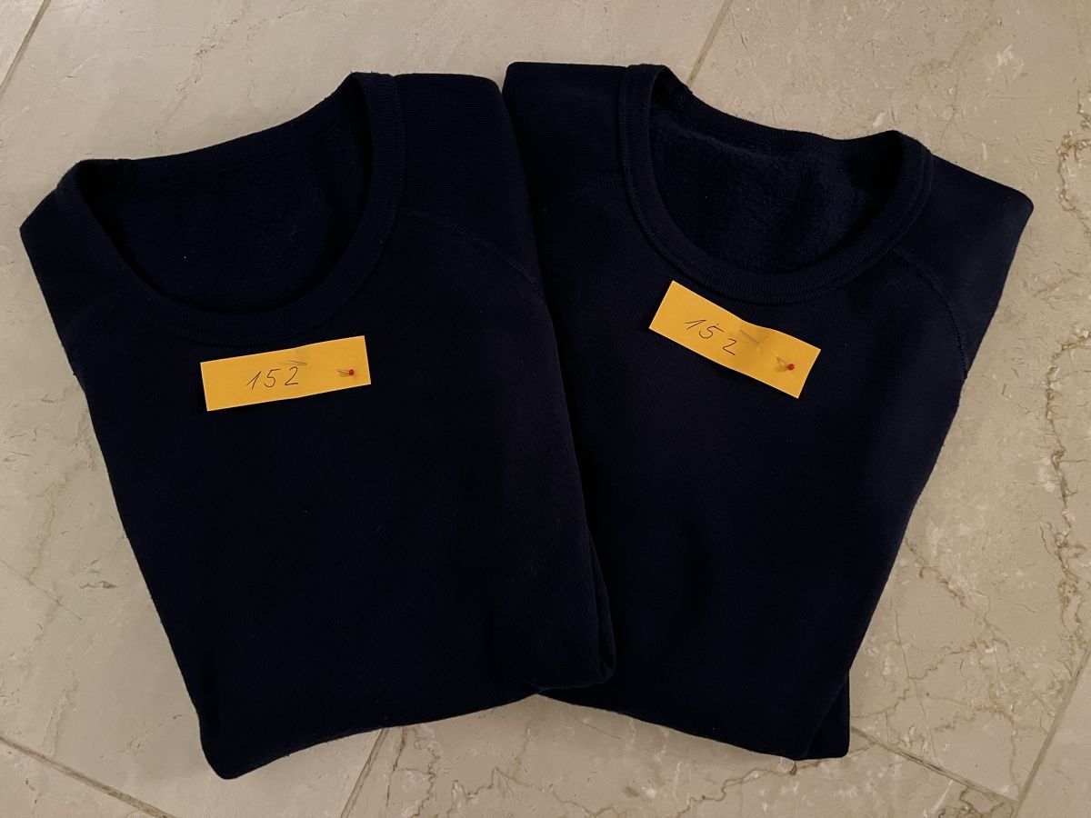 Odlo Biancheria intima: 2 Thermo Shirts Langarm Basic Layer 152 dunkelblau – Usato da Jona venduto da simsa02 4