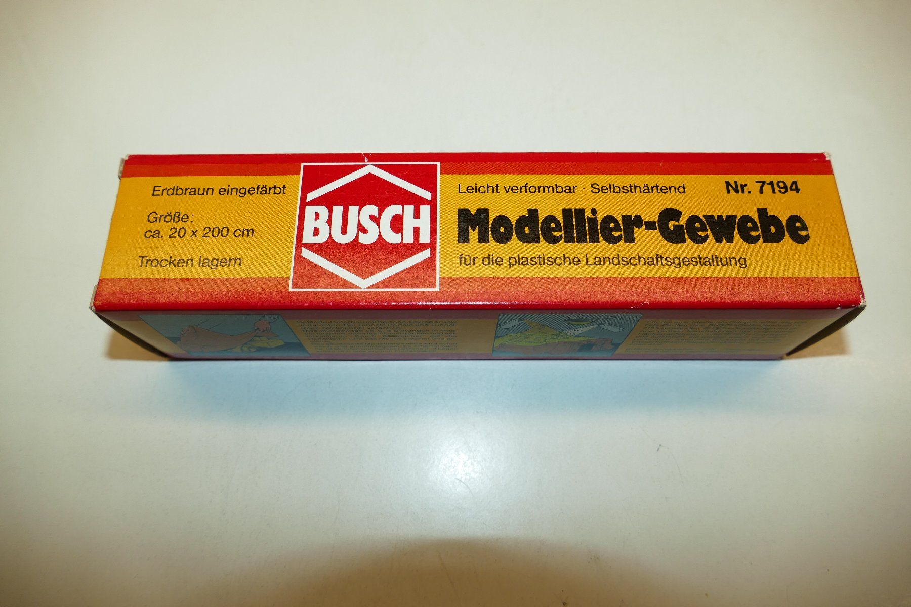 Busch Modellini di ferrovie: Busch H0: Modellier-Gewebe – Nuovo e nell'imballaggio originale da Niederhasli venduto da rail-duerst