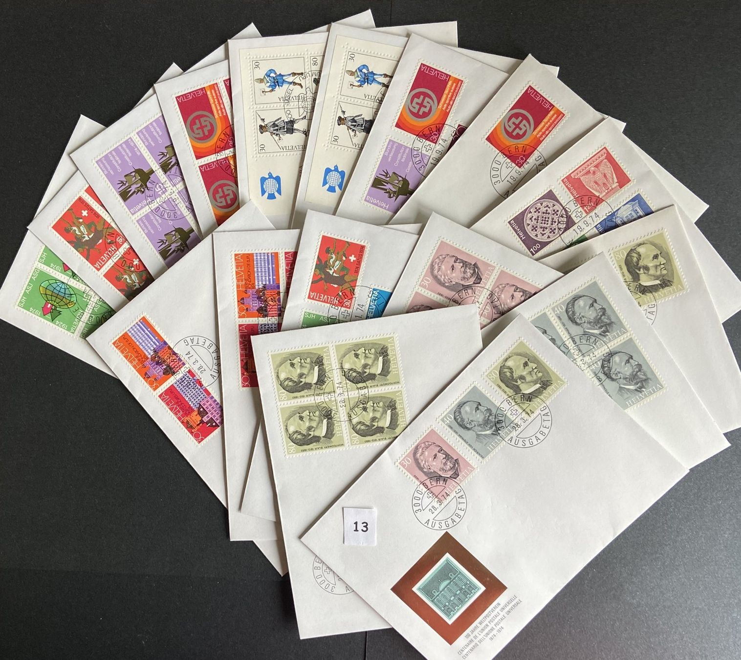 Tous les timbres: Lot  46 ET  FDC  Briefe – D'occasion à Böckten par Hansi36 2