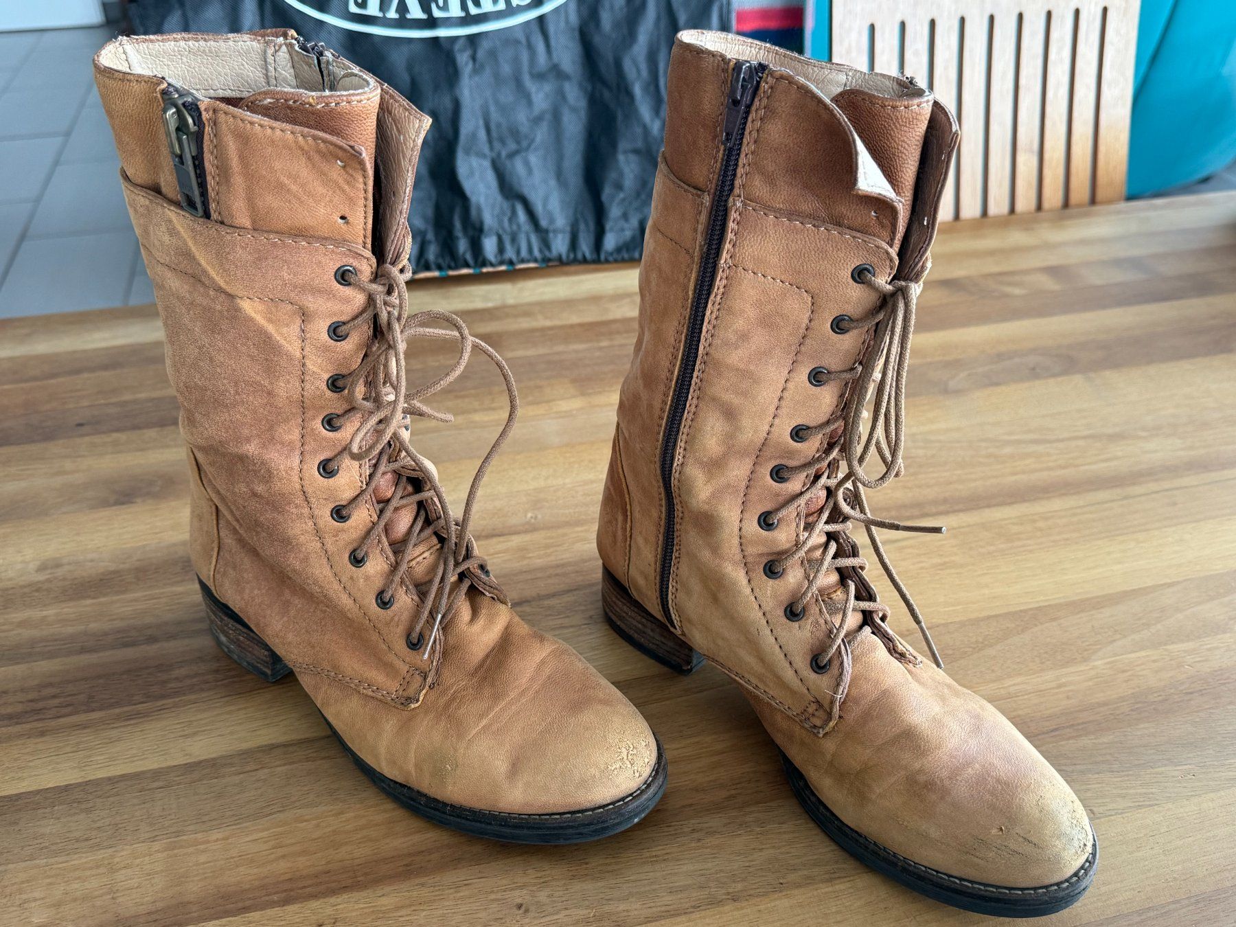 Steve Madden Scarpe da donna: Steve Madden Stiefel aus Leder – Usato da Schmerikon venduto da lis_lj2v 2