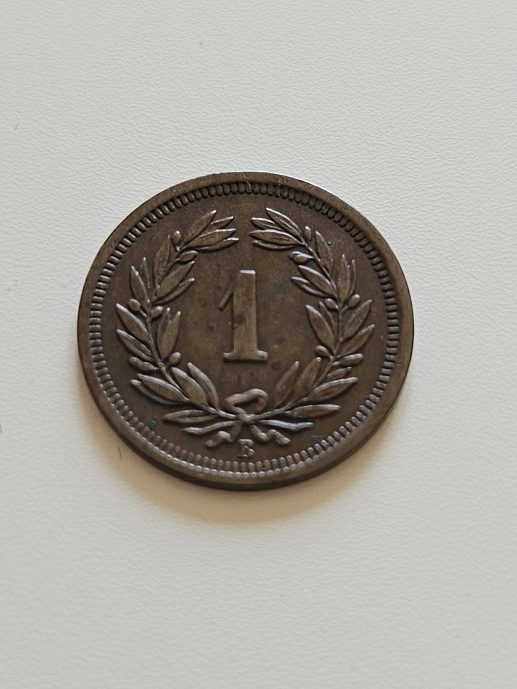 Tutti le monete: 1 Rappen 1905 – Usato da Pfäffikon ZH venduto da Melibol 1