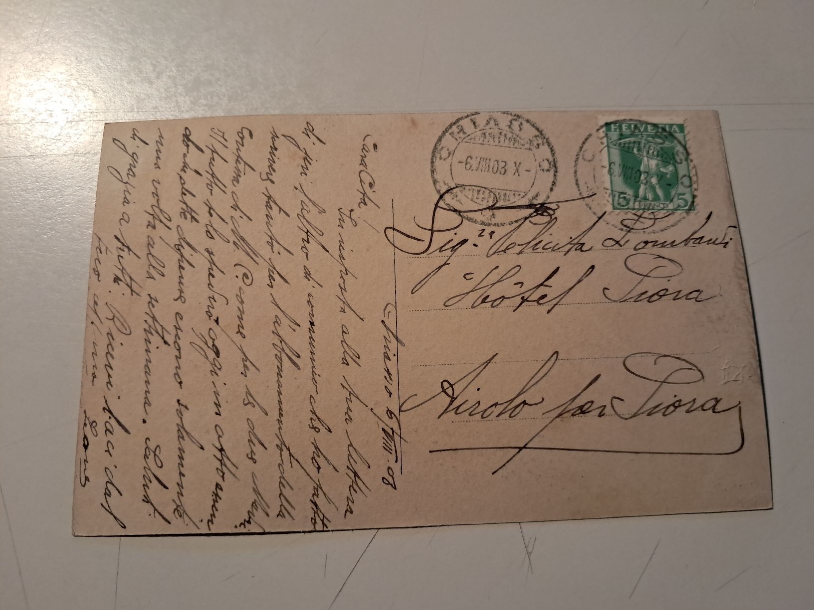 Cartoline postali: Il corteggiamento passionale – Usato da Gorduno venduto da ema_7yhp 1