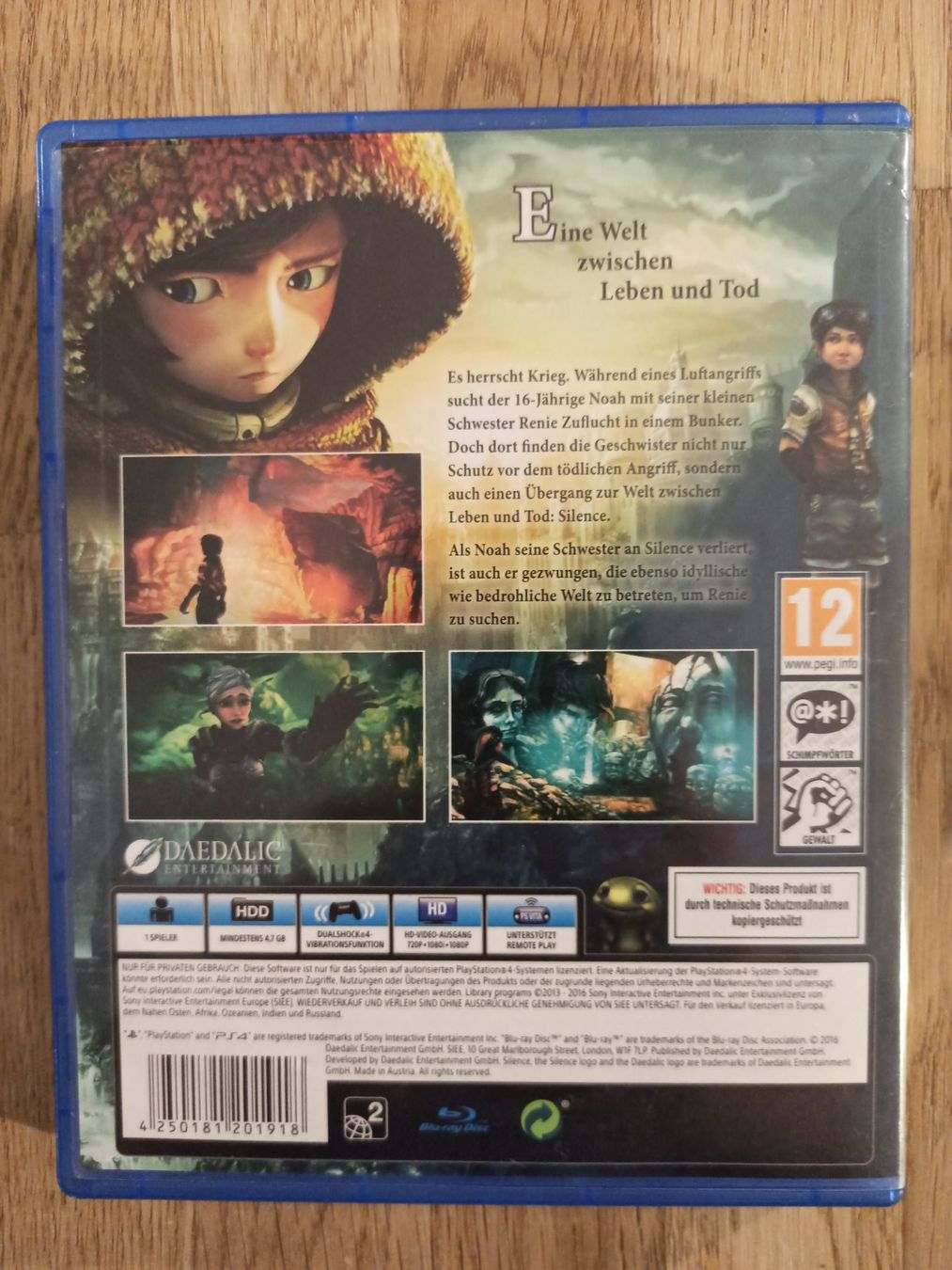 Spiele: Silence PS4 / PS5 – Gebraucht aus Oberweningen von mar_87mx 1