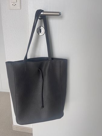 Tasche italienische Mode grau/schlamm