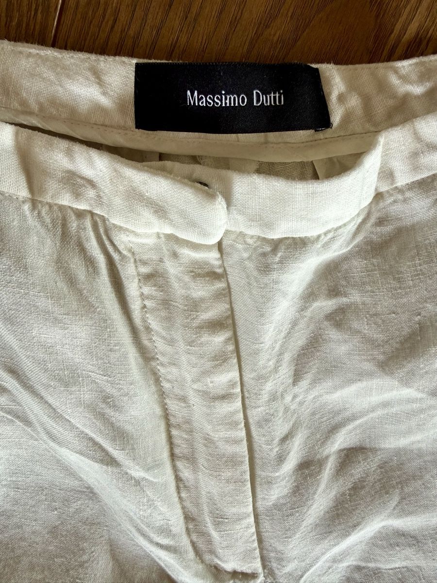 Massimo Dutti Pantaloni: Massimo Dutti Leinenhose 38 – Usato da Davos Dorf venduto da tati015 2