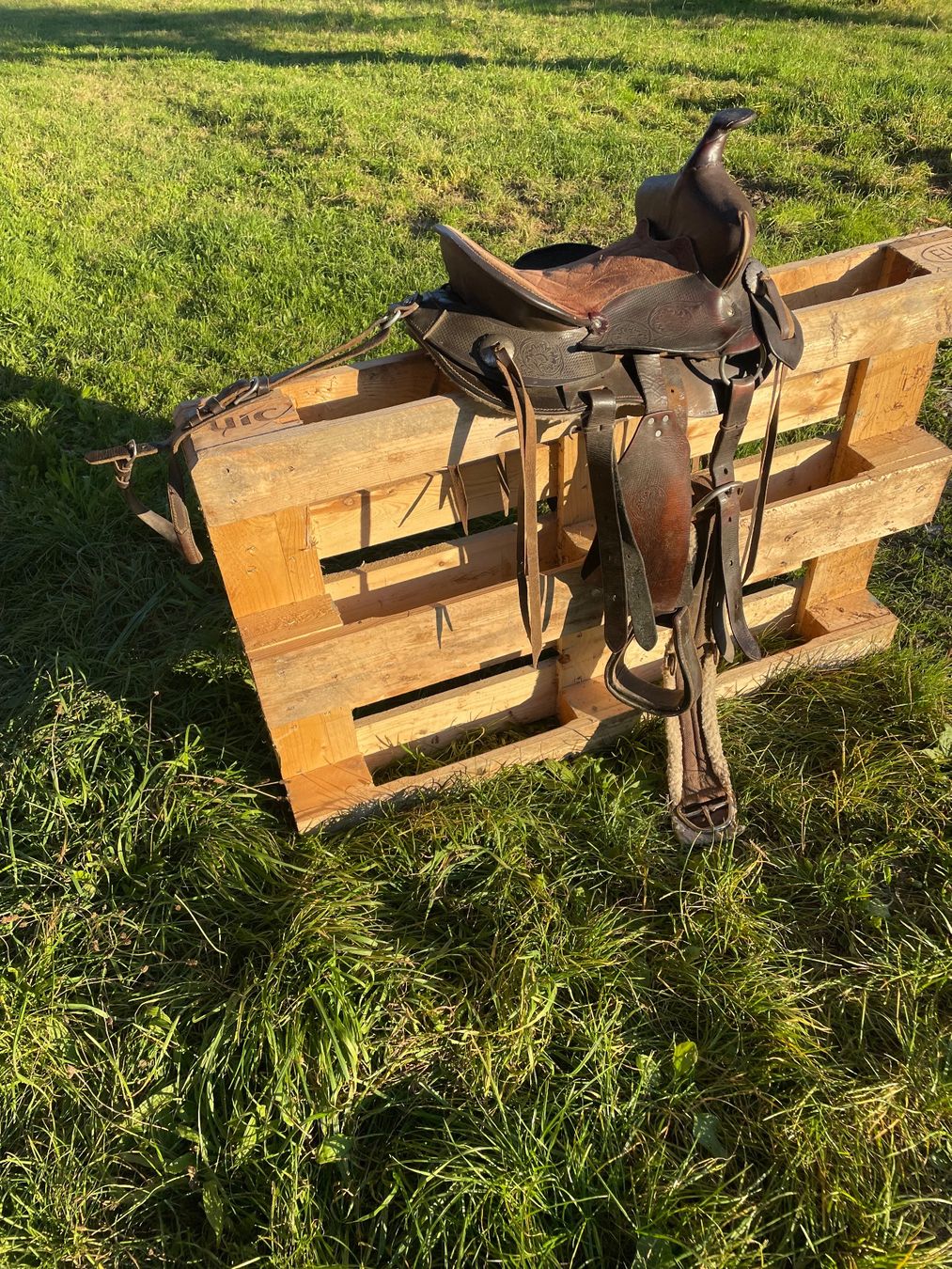Selle & Accessori: Pony Westernsattel Leder – Usato da Langnau i. E. venduto da son_00