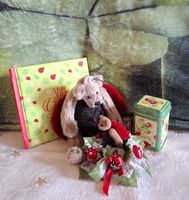 2 MARIENKÄFER TEDDY'S MIT DEKO MARIENKÄFER