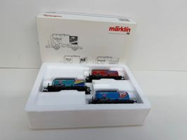 Märklin H0 46423 DB zweiachsige Kesselzugwagenset "Henkel"