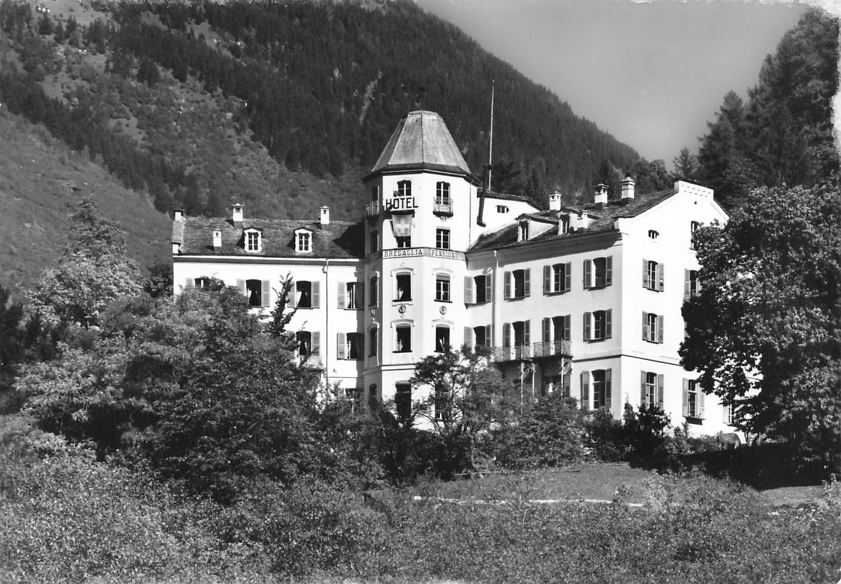 Ansichtskarten: Hotel Bregaglia promontogno G – Gebraucht aus Biasca von Blenio71